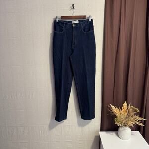 GW Jeans Co. Size 8 Straight Leg Dark Wash Blue Denim Jeans